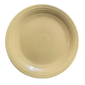 Yellow Fiesta Dessert Plate